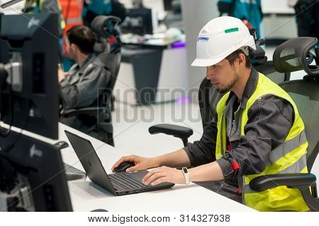 Tobolsk, Russia - July 23. 2019: Sibur Company. Plant On Processing Of Hydrocarbonic Raw Materials. 