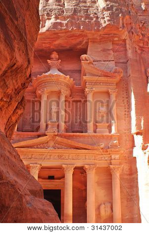 Petra, verlor Felsen Stadt von Jordanien
