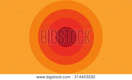Ellipse Abstract Background, Orange, Red Maroon