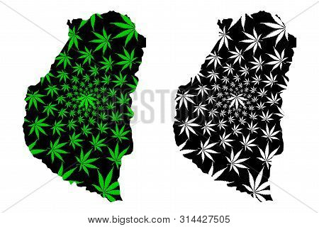 Entre Rios (region Of Argentina, Argentine Republic, Provinces Of Argentina) Map Is Designed Cannabi