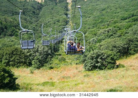 Ropeway In Jermuk
