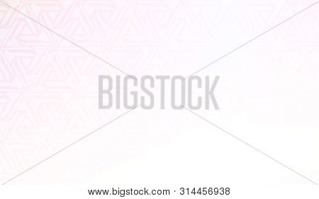 Vector Template With Modern Geometrical Abstract Pattern. Gradient Color.