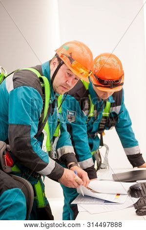 Tobolsk, Russia - July 23. 2019: Sibur Company. Plant On Processing Of Hydrocarbonic Raw Materials. 