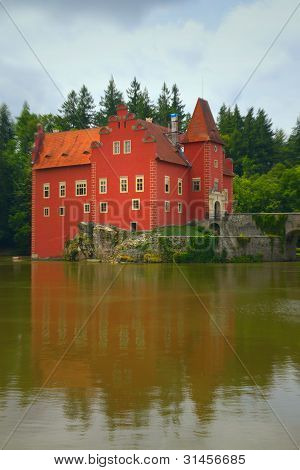 O estado vermelho Chateau Cervena Lhota