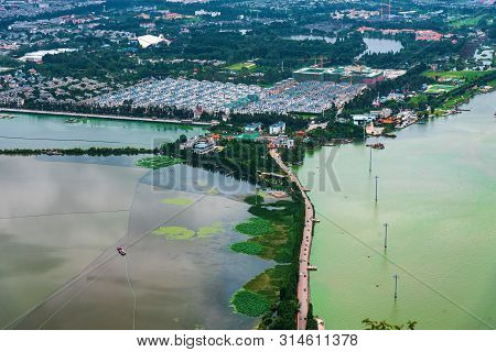Panoramic View Of , The Capital And Largest City Of Yunnan Province In Southwest China
