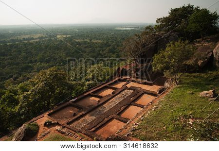 Sigiriya Rock - Is An Ancient Rock Fortress Located In The Northern Matale District Near The Town Of