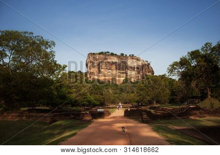 Sigiriya Rock - Is An Ancient Rock Fortress Located In The Northern Matale District Near The Town Of