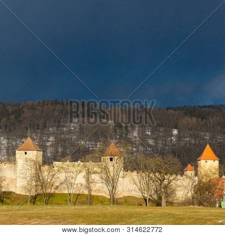Veveri castle in South Moravia, Czech Republic