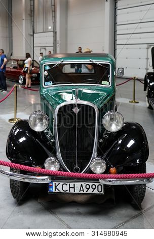 Cracow, Poland - May 18, 2019: Fiat 508 Iii Junak  At Moto Show In Krakow. Produced In 1935 Year