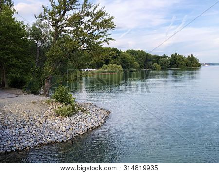 Landscape Of The Lake Constance By The Mainau Island (flower Island Mainau On The Lake Constance) - 