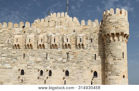 Citadel Of Qaitbay In Alexandria, Egypt