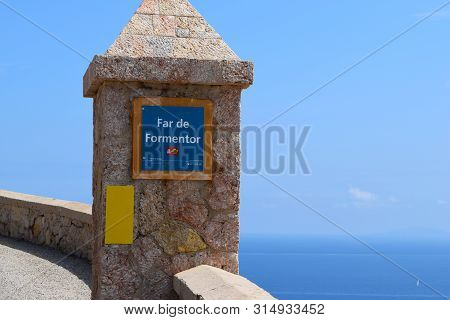Entry To An Amazing Lighthouse In Cap Formentor