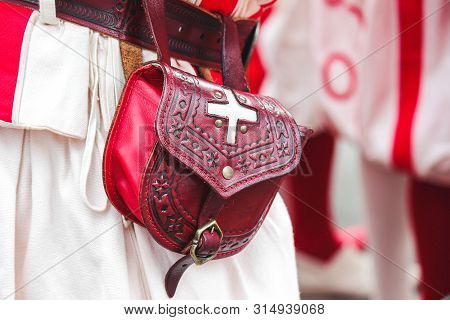 Traditional Parade On Swiss National Day. National Holiday Of Switzerland, Set On 1 August. Celebrat