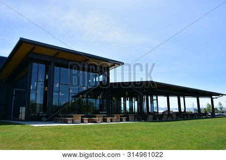 Tillamook, Or - Jun 9: Tillamook Creamery In Tillamook, Oregon, As Seen On Jun 9, 2019. It Offers Se