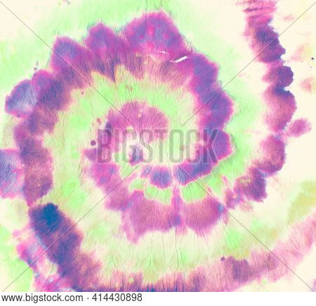 Pastel Spiral Tie-dye. Abstract Swirl Patterns. Batik Print. Circle Dyed Style. Color Design. Artist
