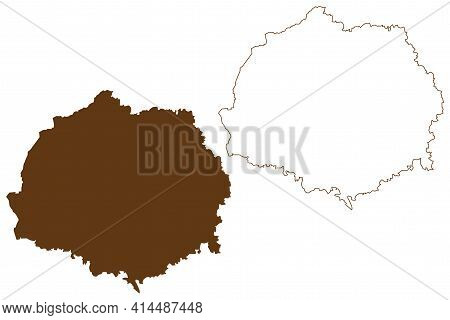 Erding District (federal Republic Of Germany, Rural District Upper Bavaria, Free State Of Bavaria) M