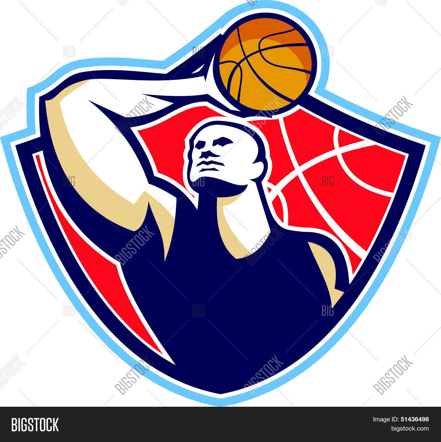 Basketball Player Vector & Photo (Free Trial) | Bigstock
