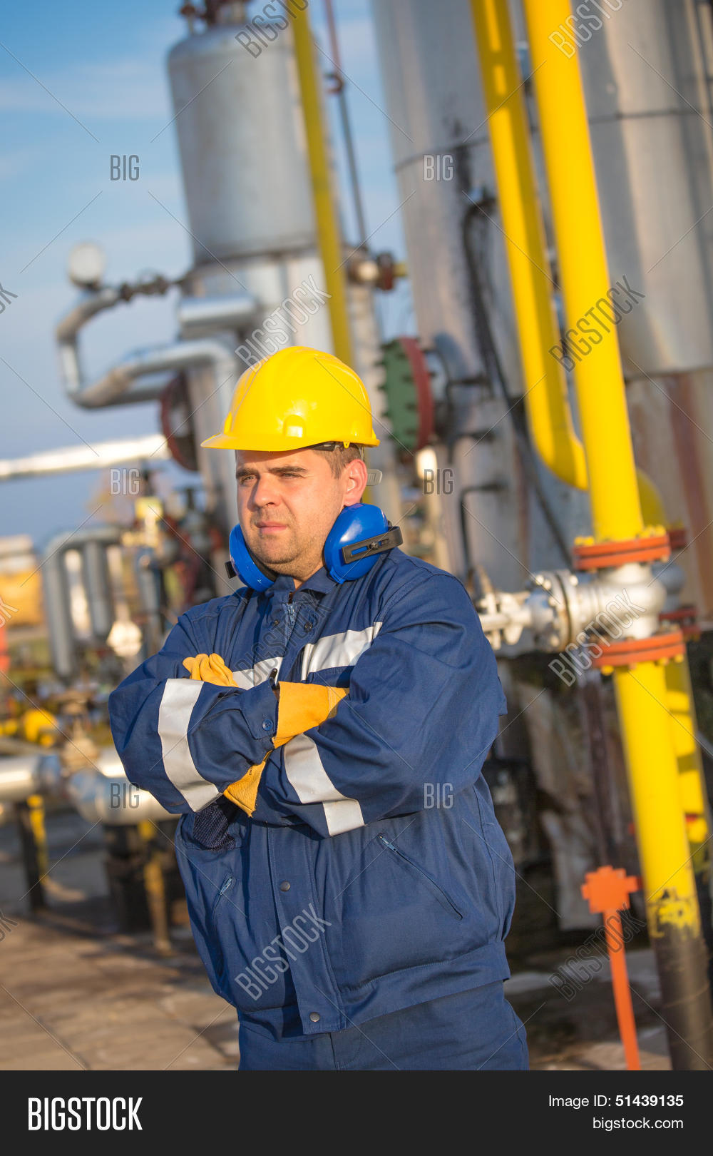 Oil Machine Operator System Operator Oil Image & Photo (Free Trial) | Bigstock