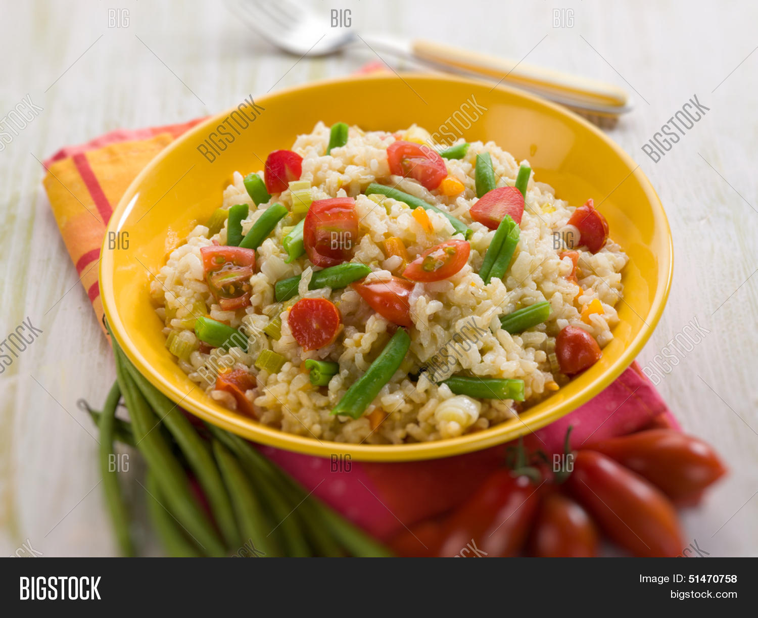 Risotto Green Beans Image & Photo (Free Trial) Bigstock