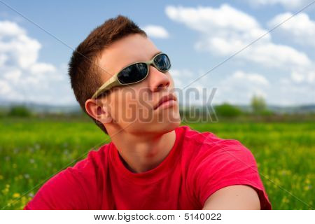 Zonnebril tiener