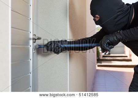 Thief With A Bar Of Iron