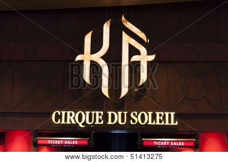 Ka Sign At Mgm In Las Vegas, Nv On August 06, 2013