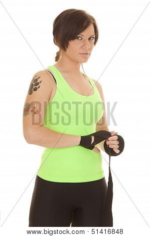 Woman Boxer Wrap Hand
