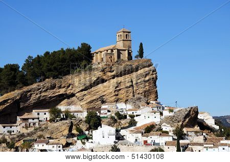 White village, Montefrio, Spain.