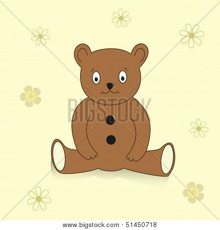 Brown Vector Teddy.