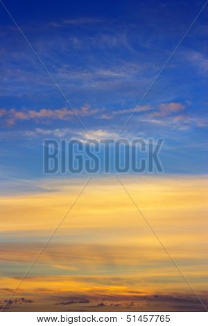 Sky background