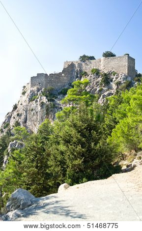 Ruins Of Monolithos Castle