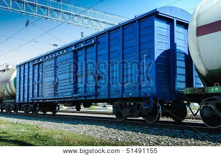 Rail Freight Wagon