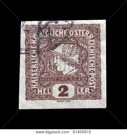 Old Austrian stamp