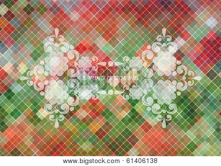 Abstract Mosaic Background
