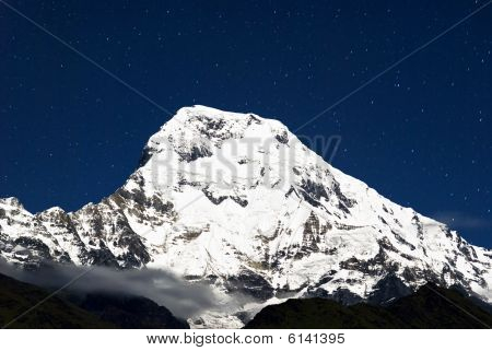 Annapurna Güney gece, Nepal