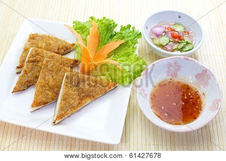 Thai Food Fish Cake ( Tod Mun Pla )