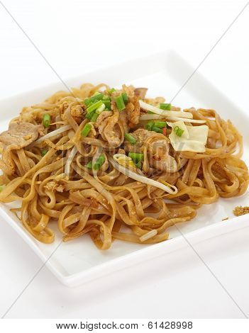 Thailand s national dishes, stir-fried rice noodles Pad Thai