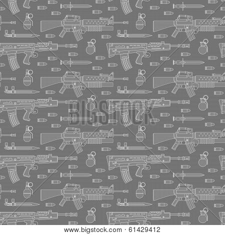 Seamless Military Pattern