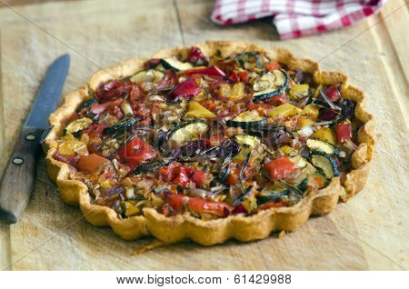 Roasted Vegetable Tart