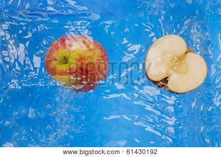 Apple In Water
