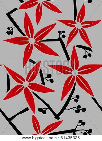 It is an illustration of the flower.