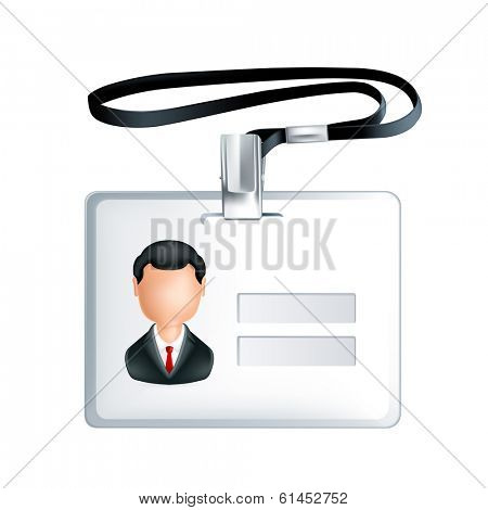 Log in form, vector illustration
