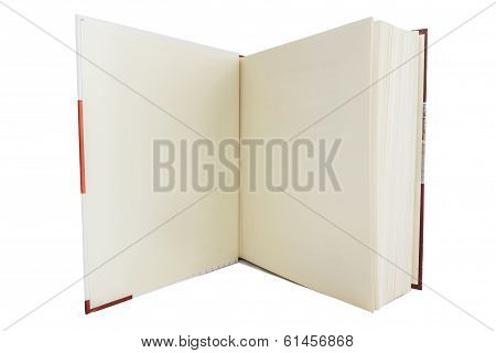 Blank White Book