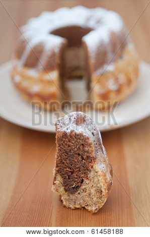 Traditional Gugelhupf Sponge Cake