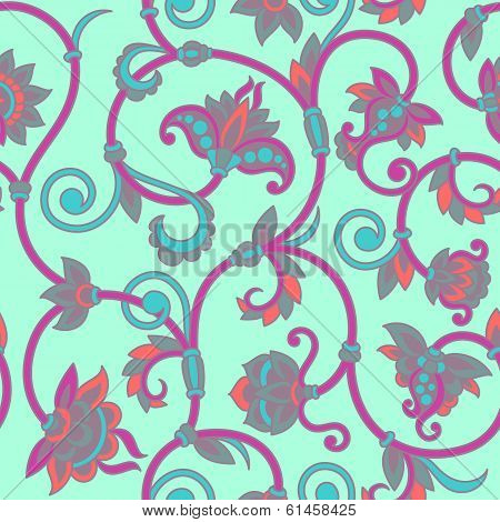 Vector Ornamental Seamless Background.