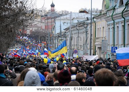 Peace Rally In Moscow
