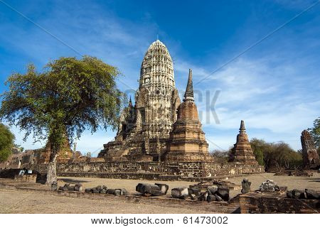 Wat Racha Burana, Ayudhya Province, Thailand