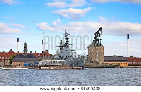 Naval military museum in Copenhagen