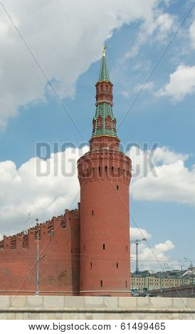 Beklemishevskaya (moskvoretskaya) Tower Of Moscow Kremlin
