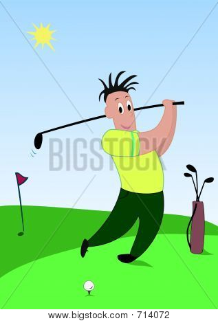 Golfový hráč